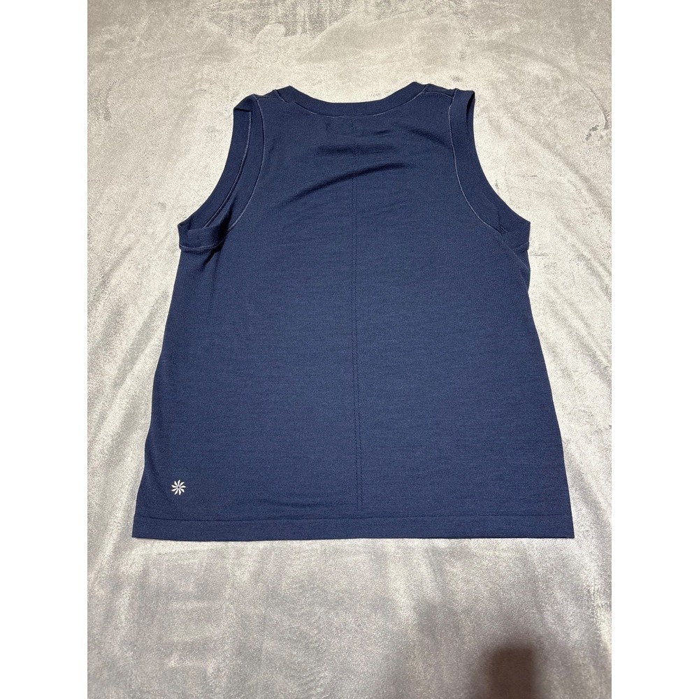 Athleta Womens Dark Blue Tank Top Cut Tag M/L